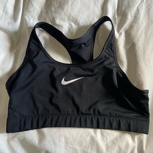 Large Black Nike Sports Bra